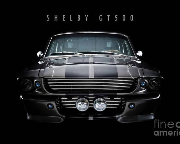 Photo Picture Poster Print Art A0 to A4 CAR POSTER AB143 FORD SHELBY GT500 