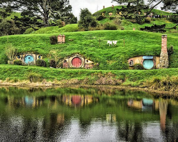 Photograph Poster featuring the photograph Hobbit by the Lake by Richard Gehlbach