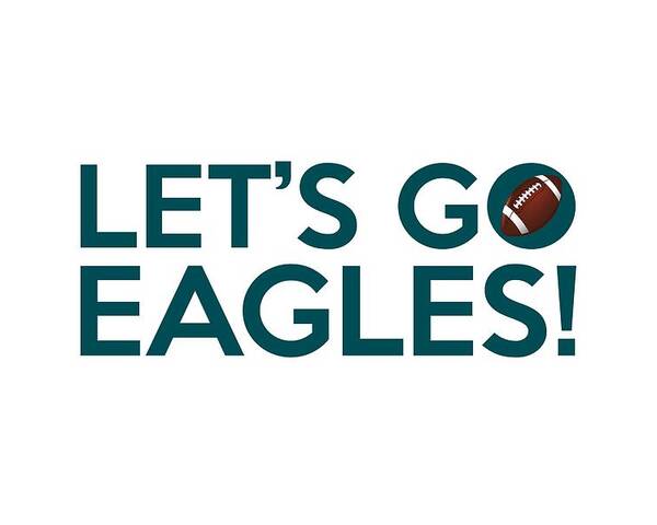 Let's Go Eagles Poster