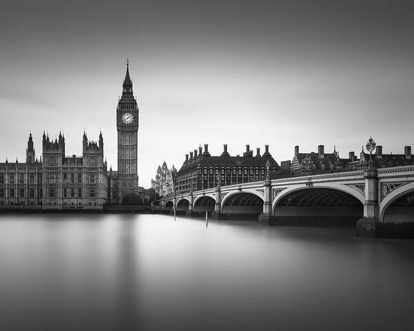 House Of Parliament Poster featuring the photograph London, Westminster Bridge by Ivo Kerssemakers
