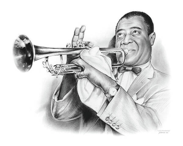 Rotere Dalset Ved daggry Louis Armstrong Poster by Greg Joens - Fine Art America
