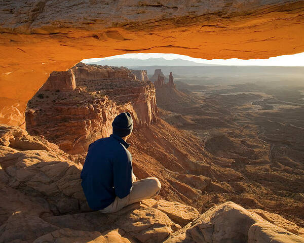 Adventure Poster featuring the photograph Mesa Arch by Whit Richardson