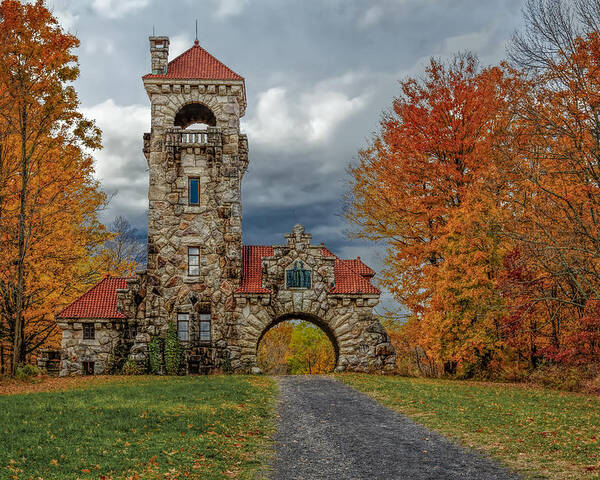 Mohonk Poster featuring the photograph Mohonk Preserve Gatehouse by Susan Candelario
