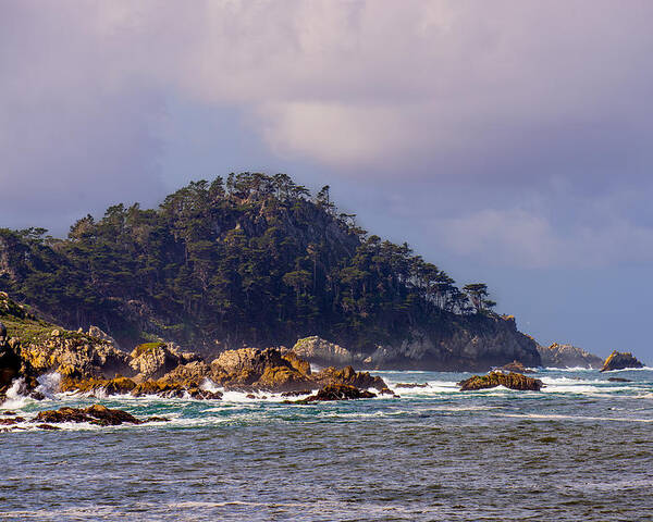 Point Lobos Poster featuring the photograph Point of the Wolf by Derek Dean