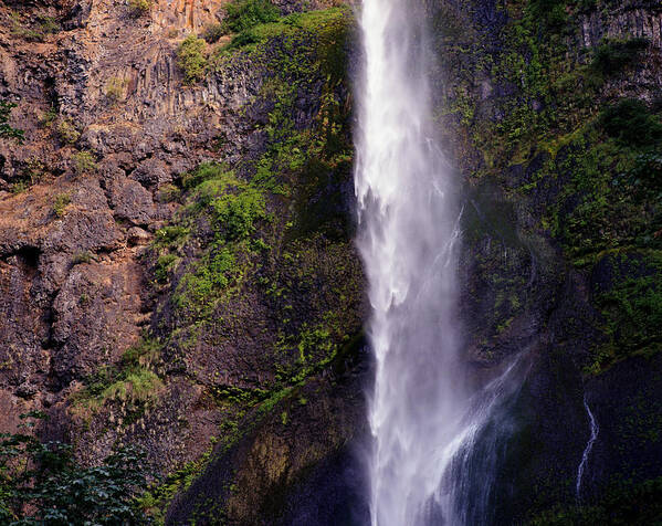 Nature Poster featuring the photograph Rock Falls by Benjamin Garvey