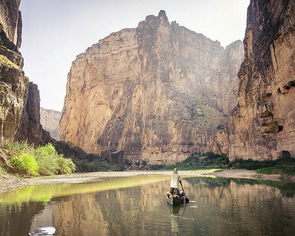 Big Bend Poster featuring the photograph Santa Elena Canyon by Whit Richardson