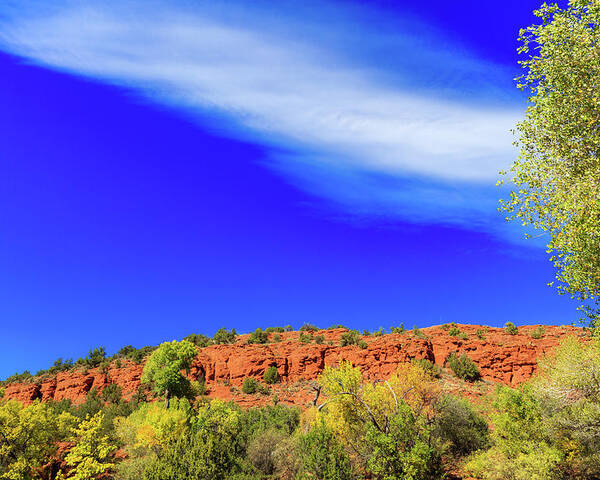 Arizona Poster featuring the photograph Sedona Fall by Raul Rodriguez