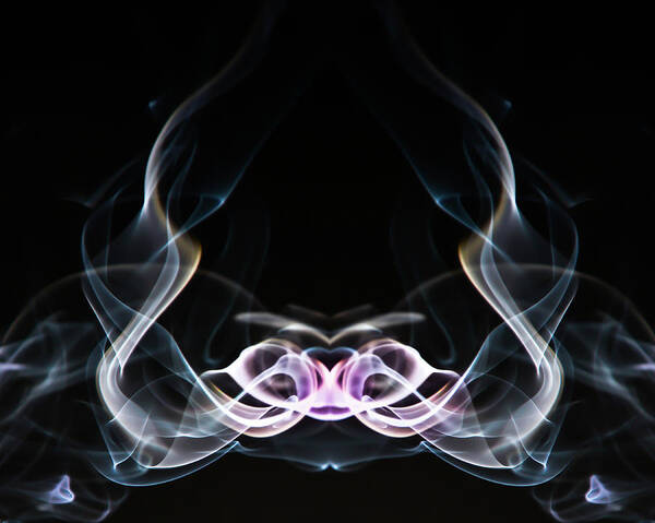 Fine Art Photography Poster featuring the photograph Smoke #4 by John Strong