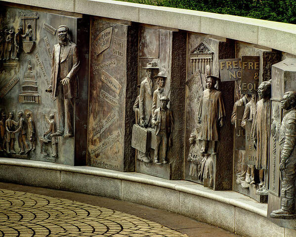 Monument Poster featuring the photograph South Carolina African-American History Momument by Mike Eingle