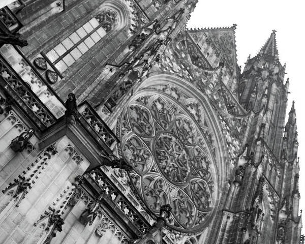 Europe Poster featuring the photograph St. Vitus Cathedral 1 by Matthew Wolf
