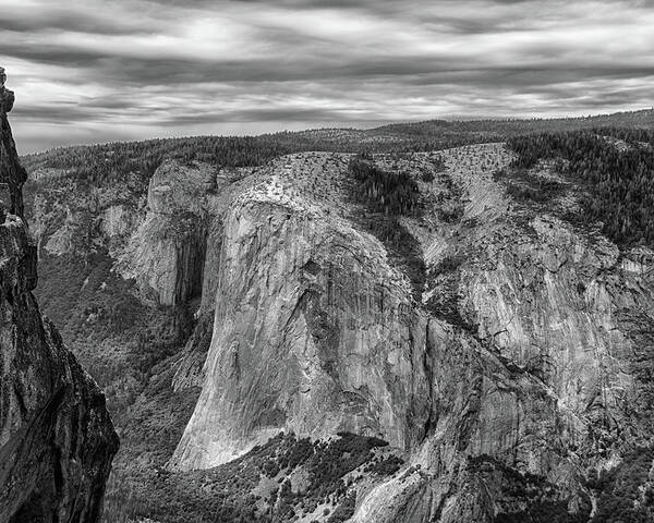 Taft Point And El Capitan Poster featuring the photograph Taft Point and El Capitan by Raymond Salani III