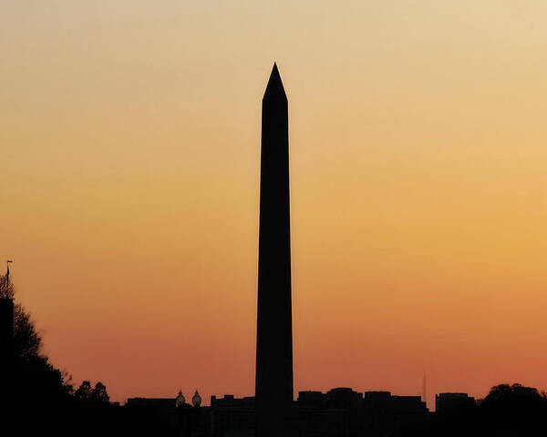 Washington Monument Poster featuring the photograph The Washington Monument by Jackson Pearson
