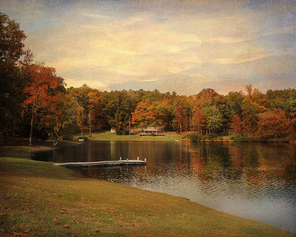 Autumn Poster featuring the photograph Tranquility by Jai Johnson