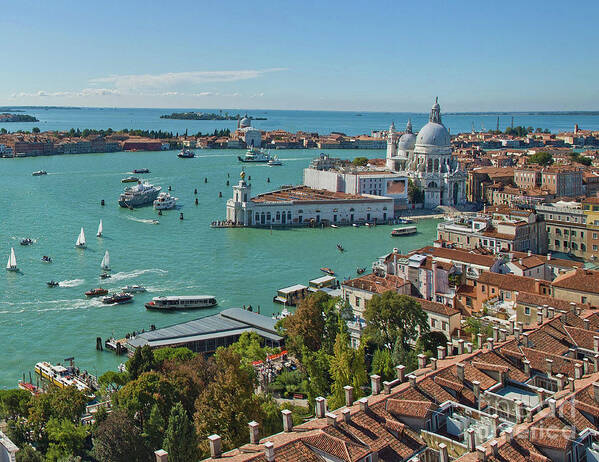 Santa Maria Della Salute Poster featuring the photograph Venice by Maria Rabinky