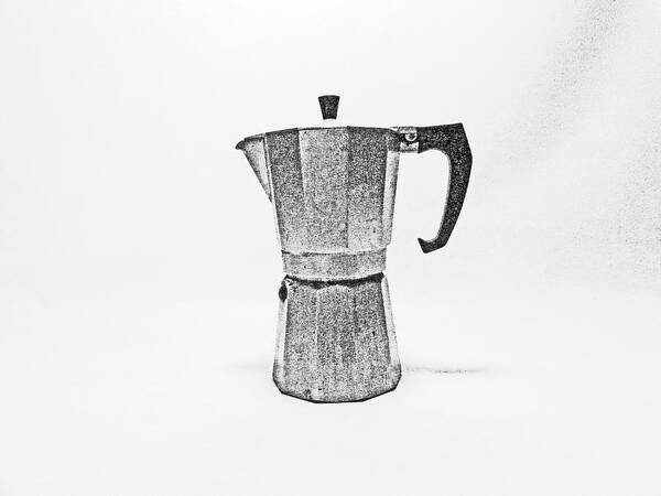 Coffee Poster featuring the photograph 08/05/19 Cafetiere by Lachlan Main