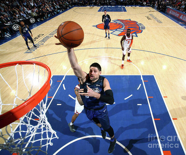 Nba Pro Basketball Poster featuring the photograph Orlando Magic V New York Knicks by Nathaniel S. Butler