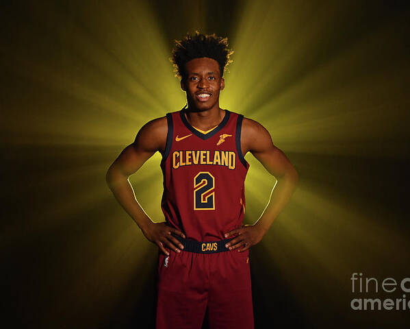 Collin Sexton Poster featuring the photograph 2018 Nba Rookie Photo Shoot by Jesse D. Garrabrant