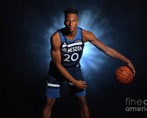 Nba Pro Basketball Poster featuring the photograph 2018 Nba Rookie Photo Shoot by Jesse D. Garrabrant