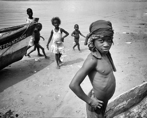 Documentary Poster featuring the photograph Angola - Fisherman's Village by Martin Froyda
