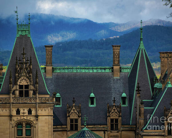 Asheville Poster featuring the photograph Biltmore Estate by Doug Sturgess