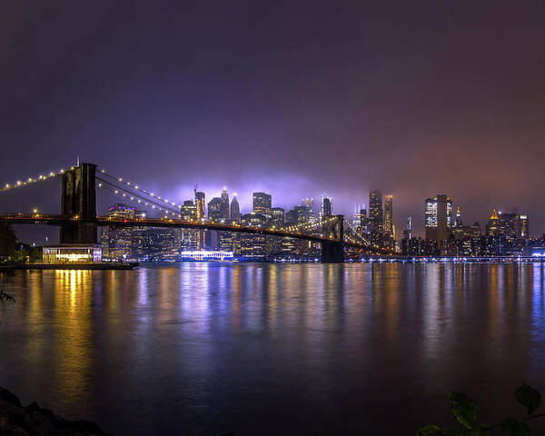 America Poster featuring the photograph Bright Lights of New York II by Nicklas Gustafsson