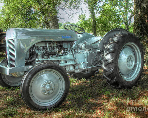 Tractor Poster featuring the photograph Ferguson Tractor by Mike Eingle