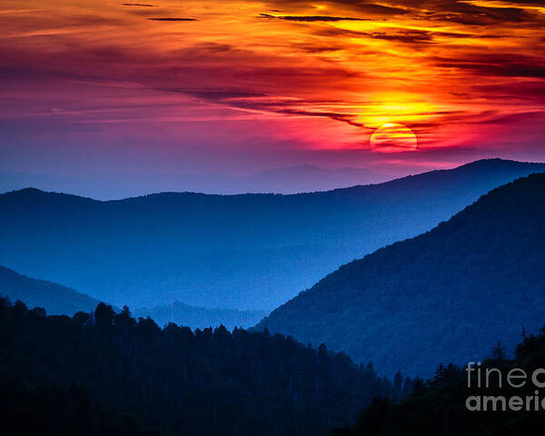 Forest Poster featuring the photograph Great Smoky Mountains National Park by Weidman Photography