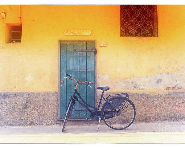 Bikes Poster featuring the photograph Monterosso 5 by Becqi Sherman