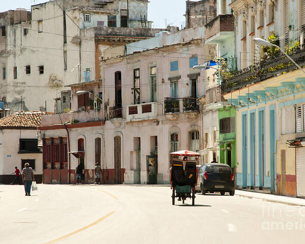 Capital Poster featuring the photograph Old Havana - Cuba by Adwo