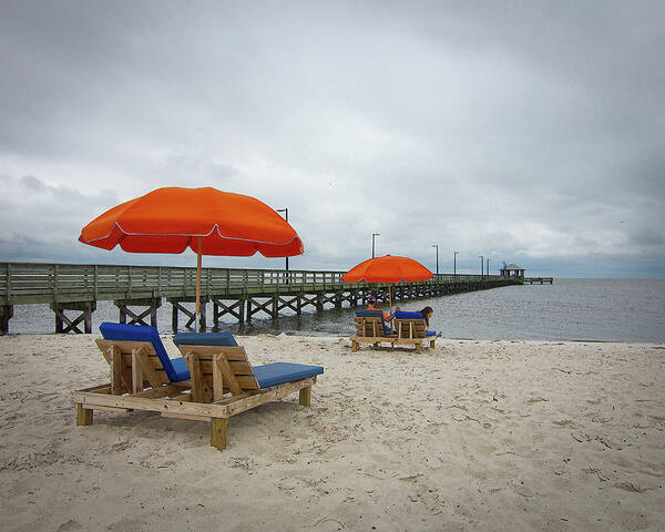 Pier Poster featuring the photograph Pier by Jim Mathis