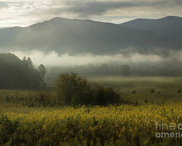 Sunrise Poster featuring the photograph Smoky Mountain October 2 by Mike Eingle
