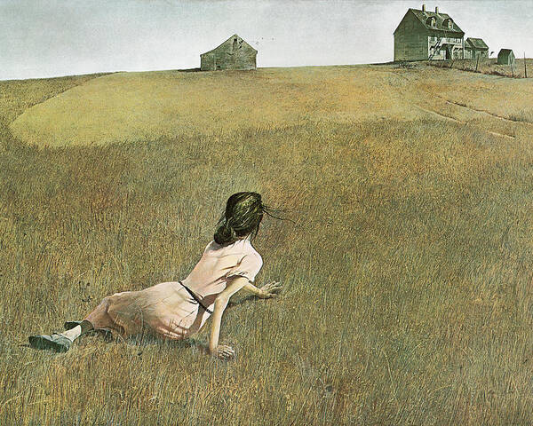 Wyeth-christina's World Poster featuring the painting Wyeth-christina's World by Portfolio Arts Group