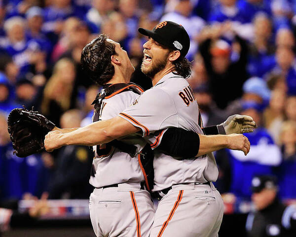 Madison Bumgarner and Buster Posey Poster