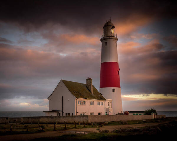 Portland Poster featuring the photograph Portland Bill Lighthouse by Chris Boulton