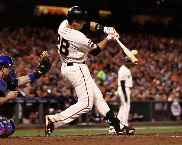 San Francisco Poster featuring the photograph Buster Posey by Ezra Shaw