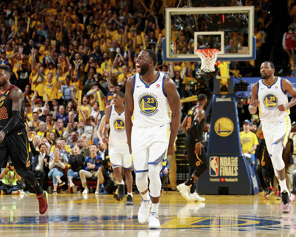 Draymond Green Poster featuring the photograph Draymond Green by Nathaniel S. Butler