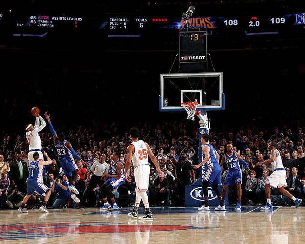 Carmelo Anthony Poster featuring the photograph Carmelo Anthony by Nathaniel S. Butler