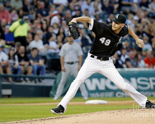 Second Inning Poster featuring the photograph Chris Sale by Jon Durr