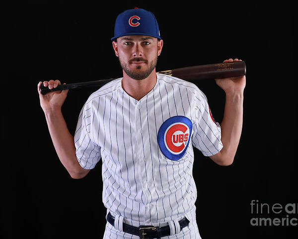 Media Day Poster featuring the photograph Kris Bryant by Gregory Shamus