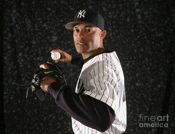 Media Day Poster featuring the photograph Mariano Rivera by Nick Laham