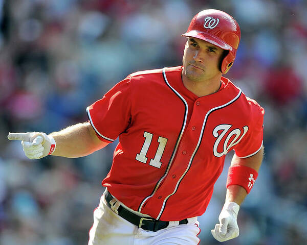 American League Baseball Poster featuring the photograph Ryan Zimmerman by Greg Fiume