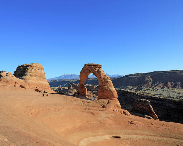 Arches National Park Poster featuring the photograph Arches National Park - Delicate Arch Plateau by Richard Krebs