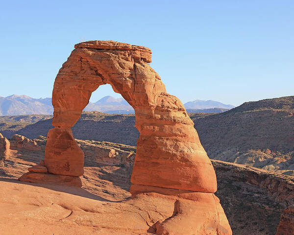 Arches National Park Poster featuring the photograph Arches National Park - Delicate Arch by Richard Krebs