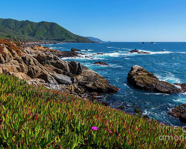 Big Sur Poster featuring the photograph California Coast by Rich Cruse