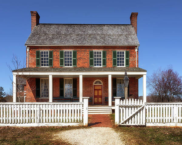 Appomattox Virginia Poster featuring the photograph Clover Hill Tavern - Appomattox Court House by Susan Rissi Tregoning
