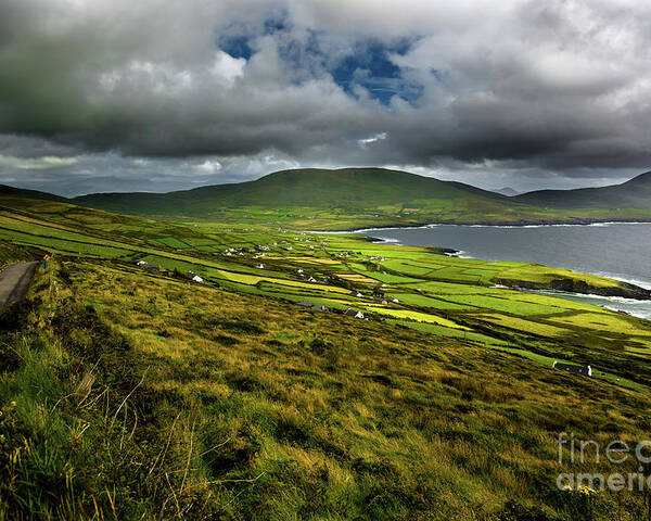 Ireland Poster featuring the photograph Coastal Landscape of Ireland by Andreas Berthold