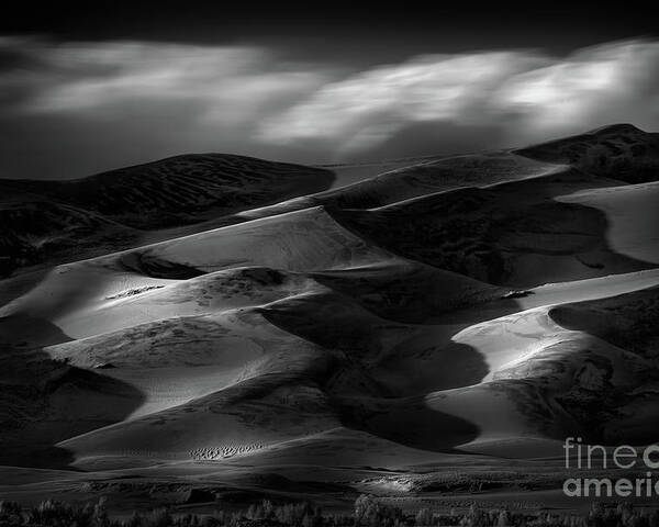 Great Sand Dune National Park Poster featuring the photograph Colorado Great Sand Dune National Park by Doug Sturgess