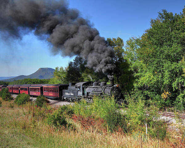 Fine Art Poster featuring the photograph Cumbres Toltec Railroad II by Robert Harris