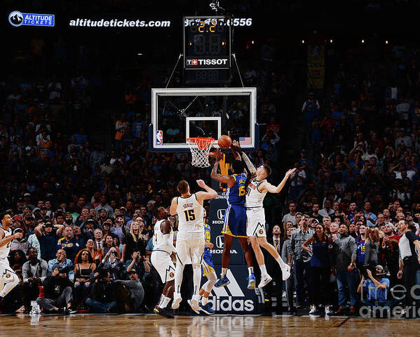 Nba Pro Basketball Poster featuring the photograph Damian Jones by Bart Young