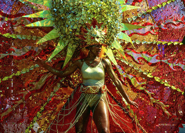 Trinidad Poster featuring the photograph Sun Dance - Carnival, Trinidad and Tobago by Earth And Spirit
